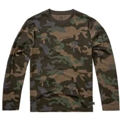 Brandit Langarmshirt Darkcamo