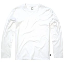 Brandit Langarmshirt Weiß