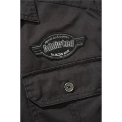 Brandit Luis Vintage Shirt Kurzarm Schwarz -Outdoorfan Geschaft luis vintage shirt kurzarm schwarz3 1