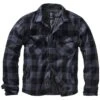 Brandit Lumberjacket Schwarz-grau