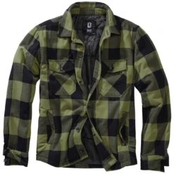 Brandit Lumberjacket Schwarz-oliv