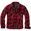Brandit Lumberjacket Schwarz-rot -Outdoorfan Geschaft lumberjacket schwarz rot 1