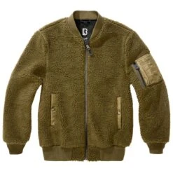 Brandit MA1 Sherpa Jacke Oliv