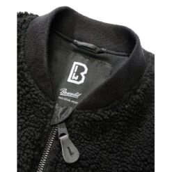 Brandit MA1 Sherpa Jacke Schwarz -Outdoorfan Geschaft ma1 sherpa jacke schwarz5