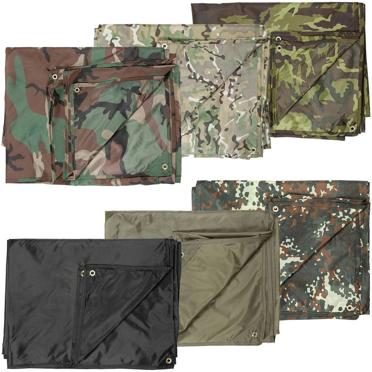 Mehrzweckplane Tarp 300x500 Versch. Farben 3 Mehrzweckplane Tarp 300x500 Versch. Farben