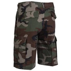 Mil-Tec Bermuda Ripstop Prewashed Woodland -Outdoorfan Geschaft mil tec bermuda ripstop prewashed woodland2