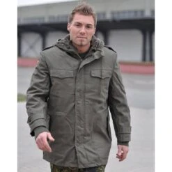 Mil-Tec BW Parka Mit Futter Oliv 9 Mil-Tec BW Parka Mit Futter Oliv -Outdoorfan Geschaft mil tec bw parka mit futter oliv4