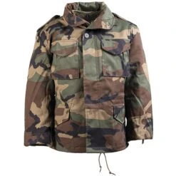 Mil-Tec Kinder Feldjacke M65 Woodland
