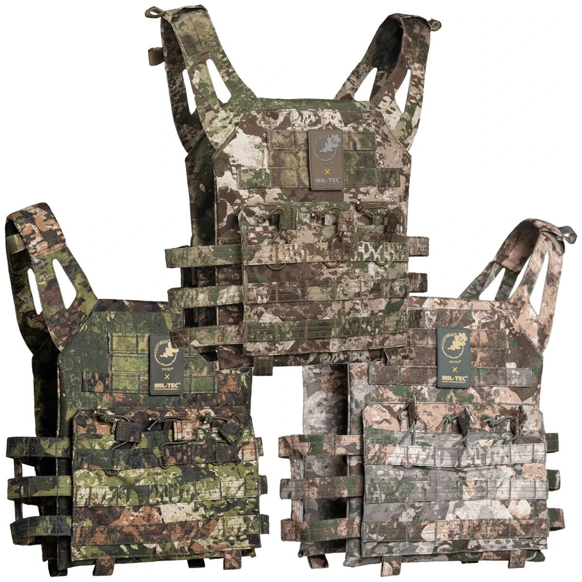 MIL-TEC Plate Carrier Weste Gen. II WASP Versch. Farben 3 MIL-TEC Plate Carrier Weste Gen. II WASP Versch. Farben