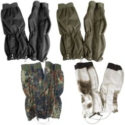 Mil-Tec Nässeschutzgamaschen Mit Stahlseil Versch. Farben