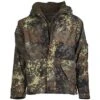 Mil-Tec Nässeschutzjacke Mit Fleecejacke Flecktarn -Outdoorfan Geschaft naesseschutzjacke mit fleecejacke flecktarn