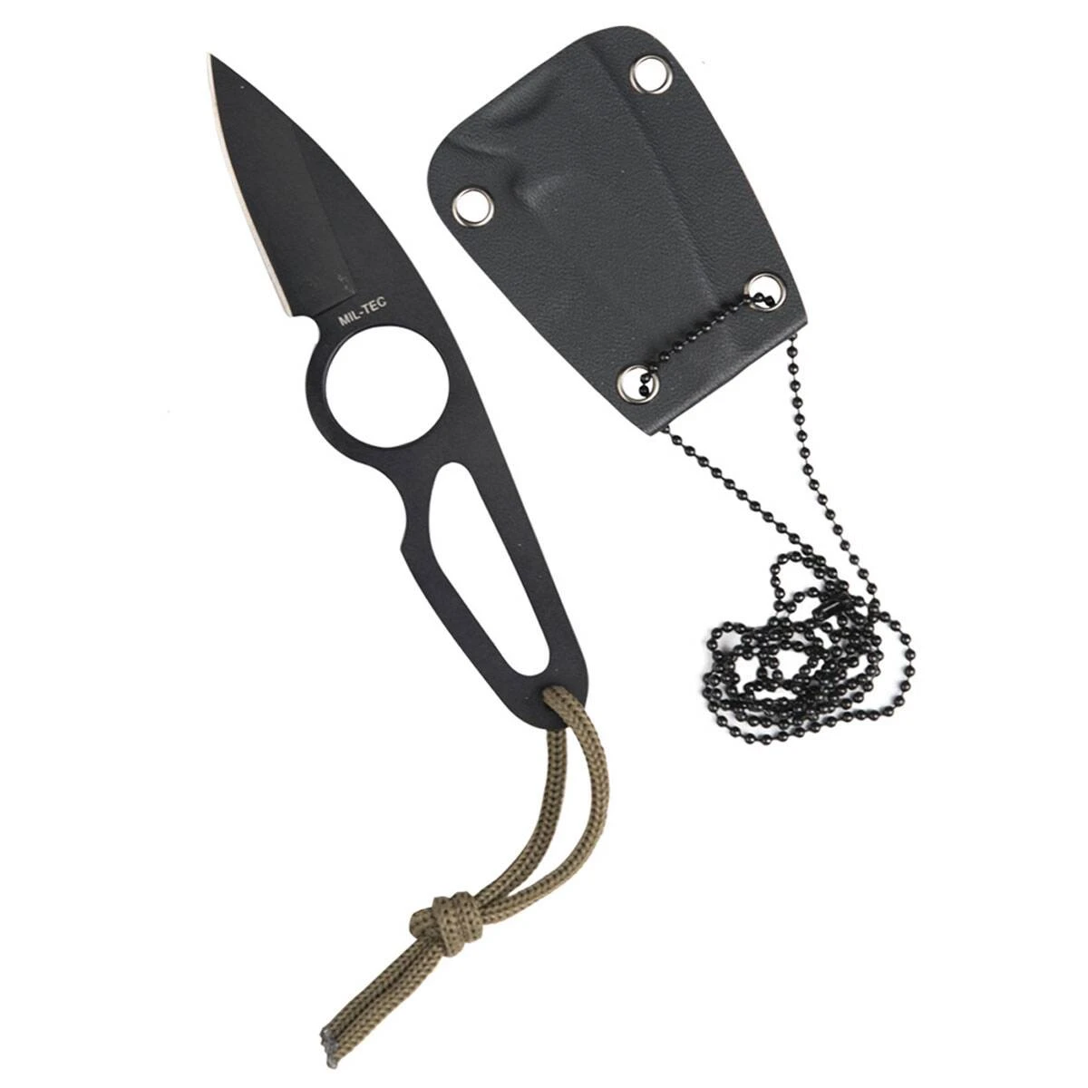 Mil-Tec Neck Knife 16 Cm Mit Kette 3 Mil-Tec Neck Knife 16 Cm Mit Kette