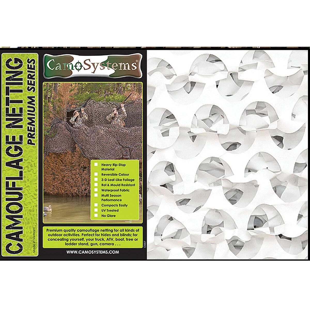 Netz BASIC Military Weiß Versch. Größen 3 Netz BASIC Military Weiß Versch. Größen