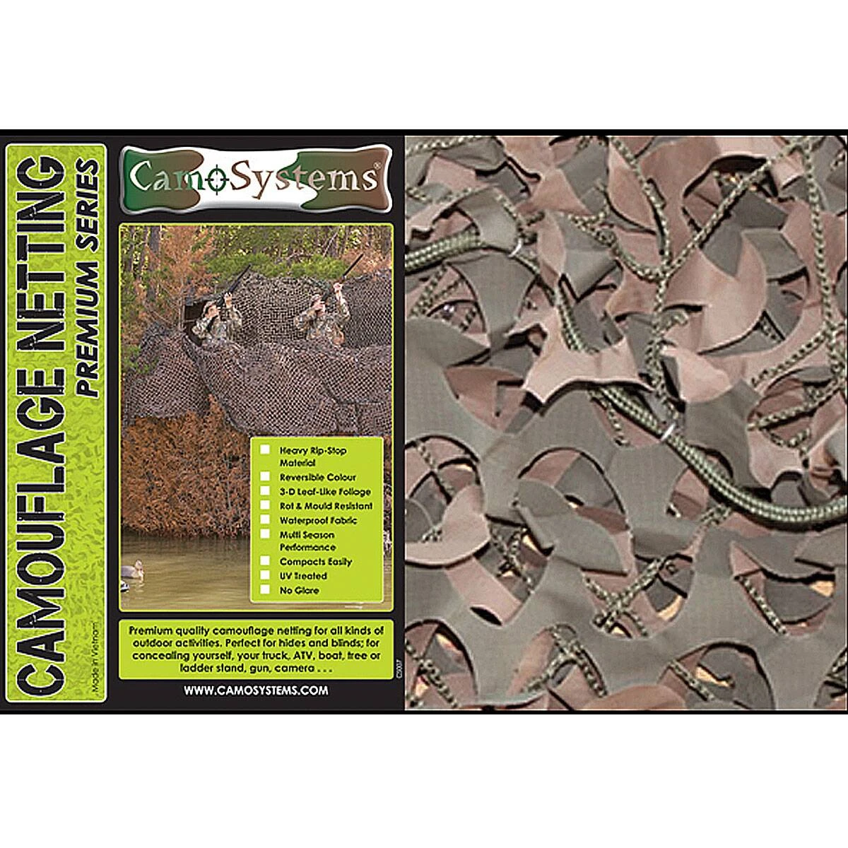 Netz BASIC Military Woodland Versch. Größen 3 Netz BASIC Military Woodland Versch. Größen