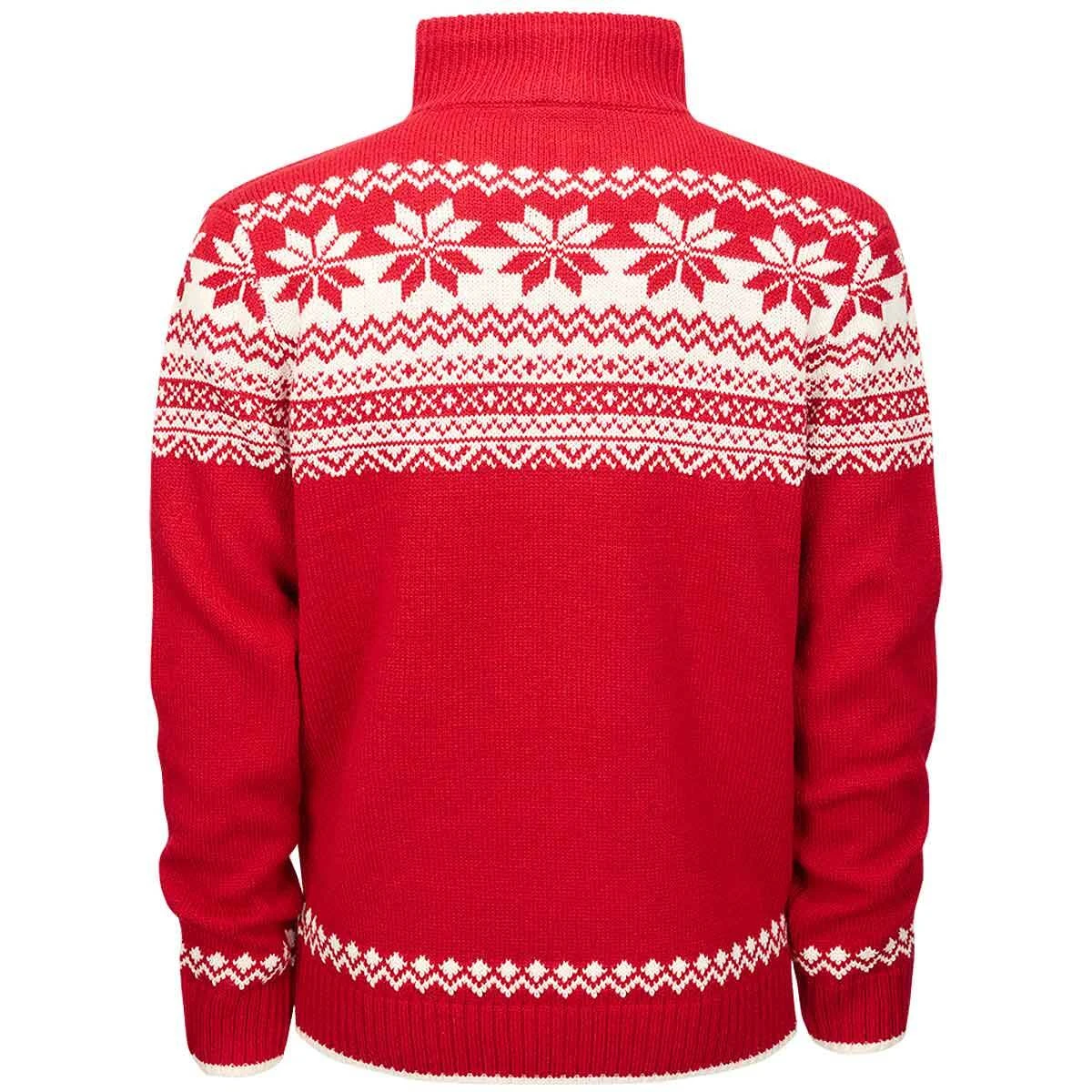 Brandit Norweger Pullover Troyer Rot 4 Brandit Norweger Pullover Troyer Rot – Bild 2