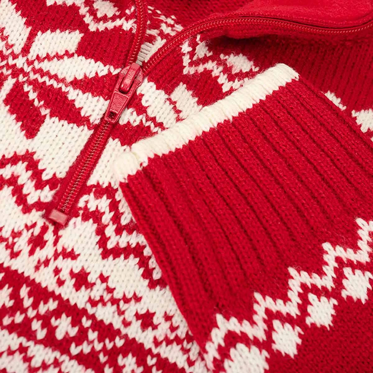 Brandit Norweger Pullover Troyer Rot 5 Brandit Norweger Pullover Troyer Rot – Bild 3
