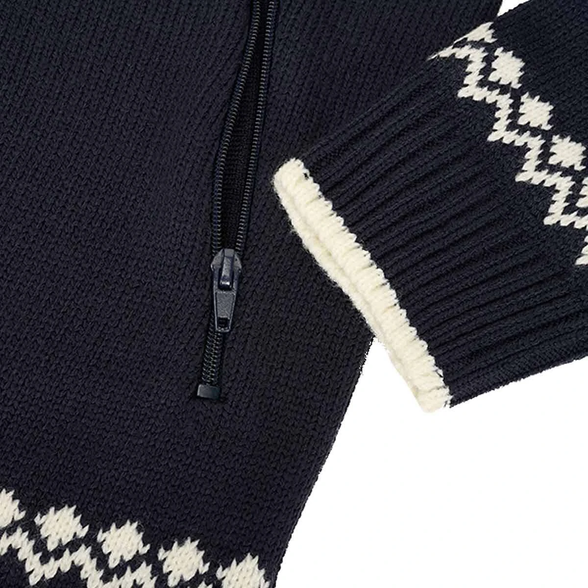 Brandit Norweger Strickjacke Navy 5 Brandit Norweger Strickjacke Navy – Bild 3