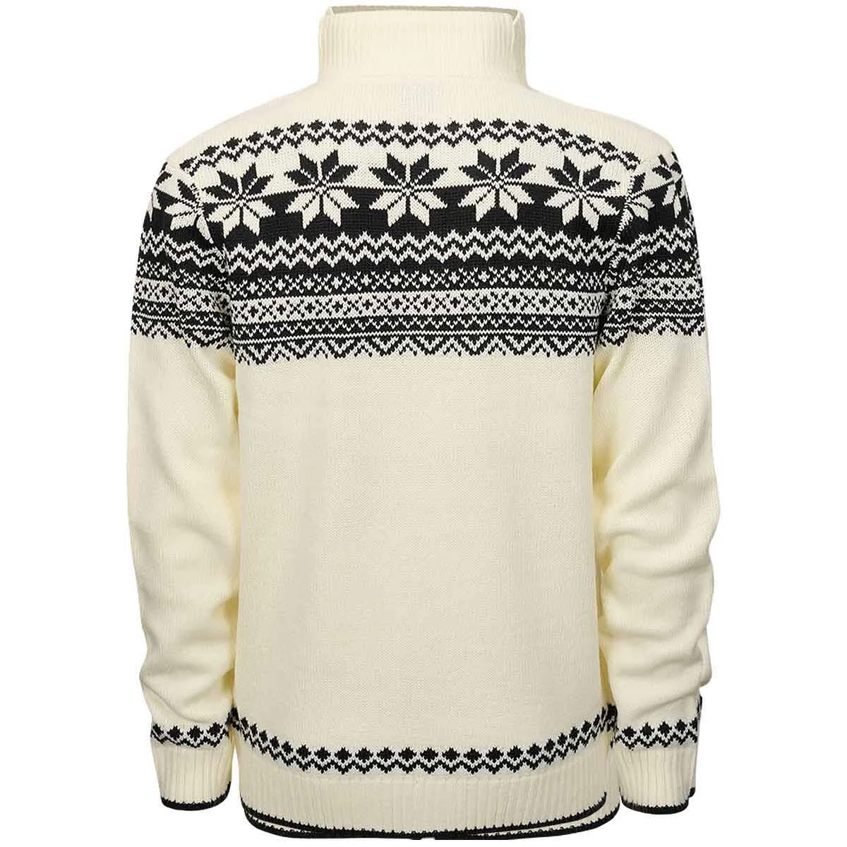 Brandit Norweger Strickjacke Weiß 4 Brandit Norweger Strickjacke Weiß – Bild 2