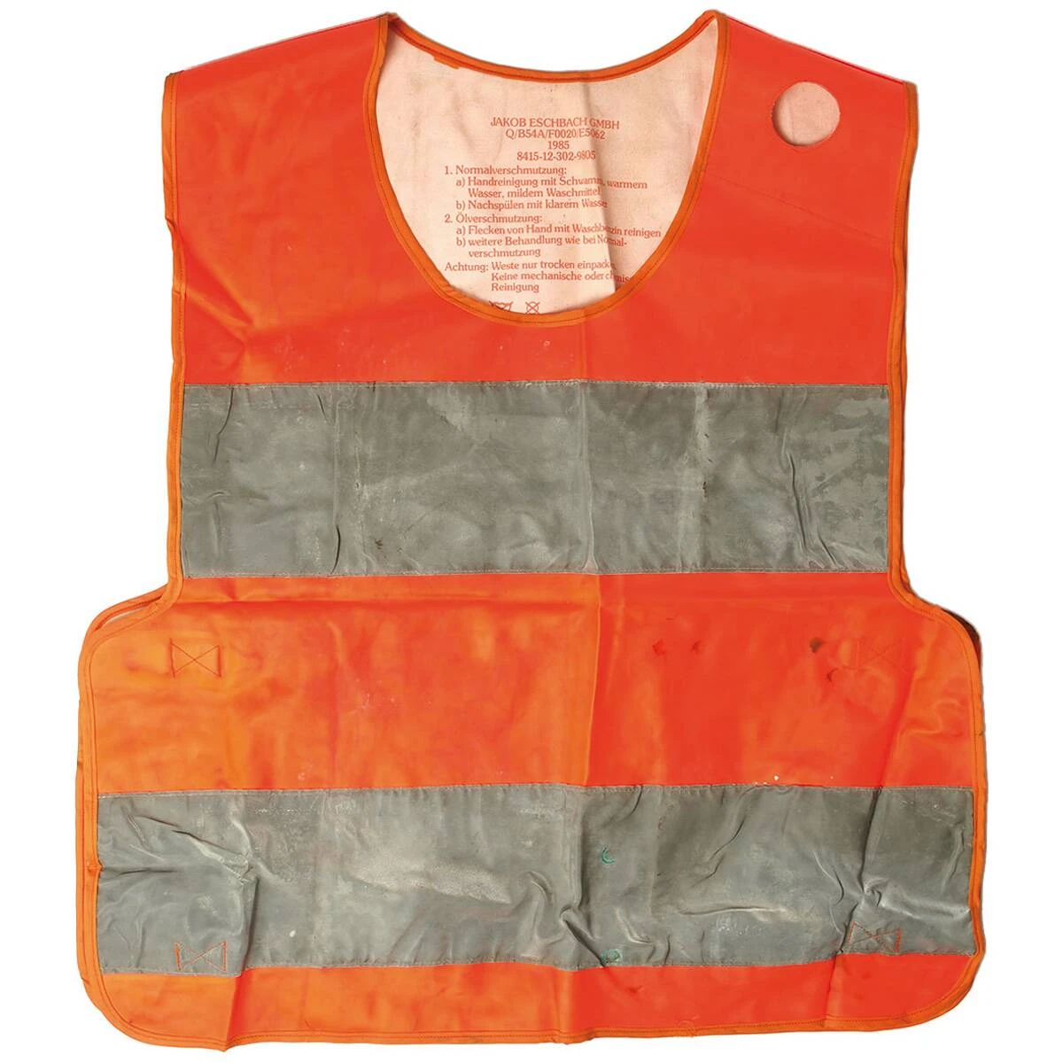 Original Bundeswehr Warnweste Gebraucht 3 Original Bundeswehr Warnweste Gebraucht