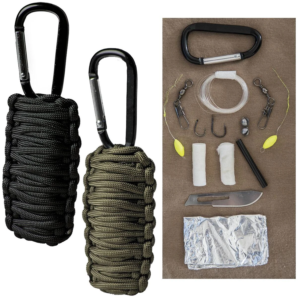 Mil-Tec Paracord Survival Kit Small Versch. Farben 3 Mil-Tec Paracord Survival Kit Small Versch. Farben