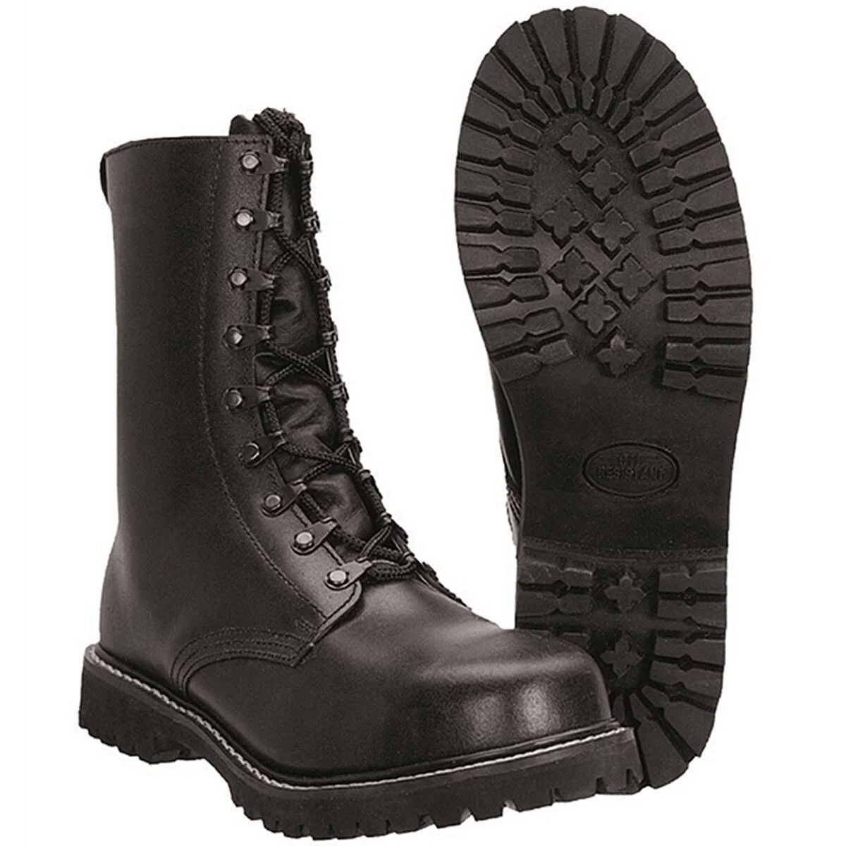 Mil-Tec Pilotenstiefel Mit Plüschfutter U. RV 3 Mil-Tec Pilotenstiefel Mit Plüschfutter U. RV