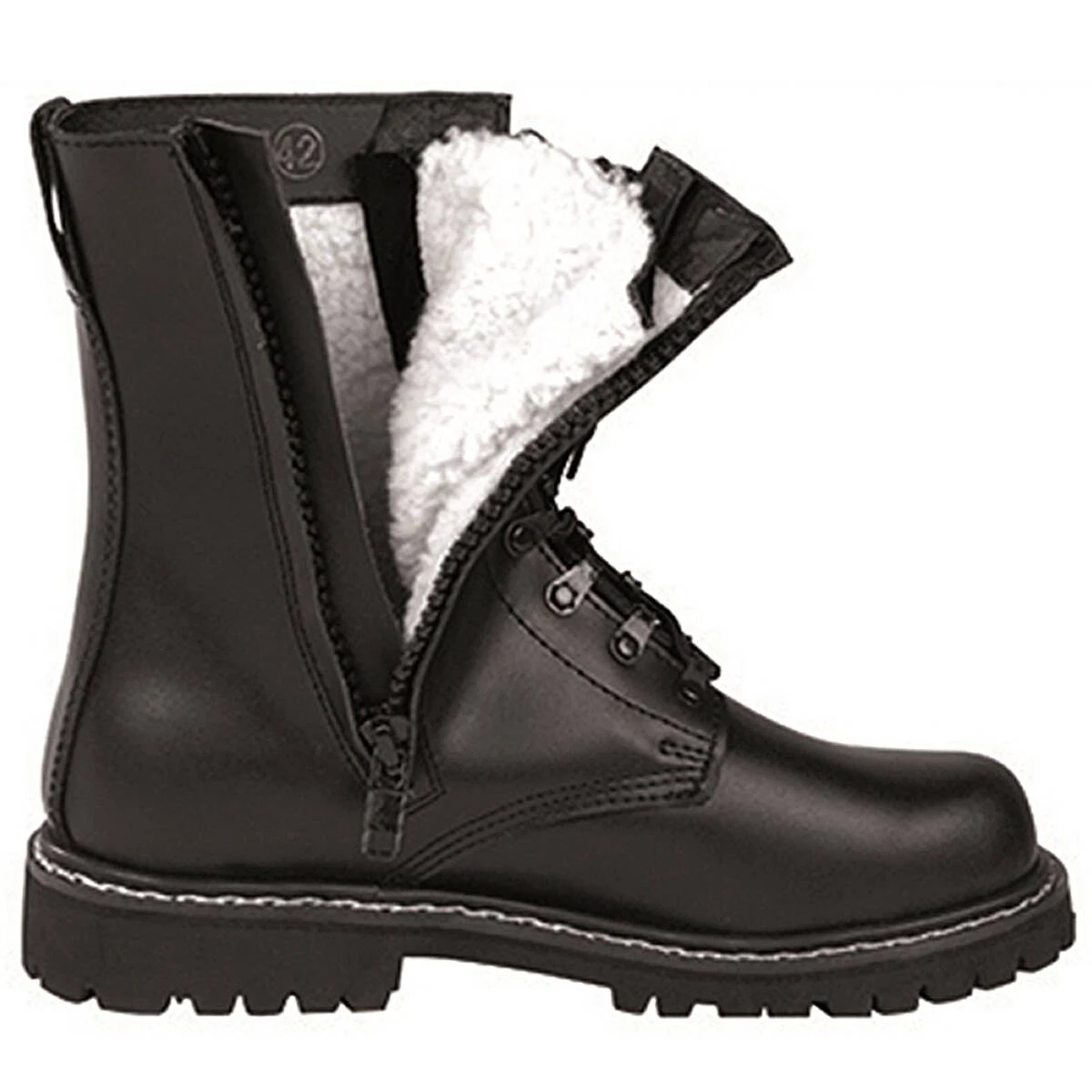 Mil-Tec Pilotenstiefel Mit Plüschfutter U. RV 4 Mil-Tec Pilotenstiefel Mit Plüschfutter U. RV – Bild 2