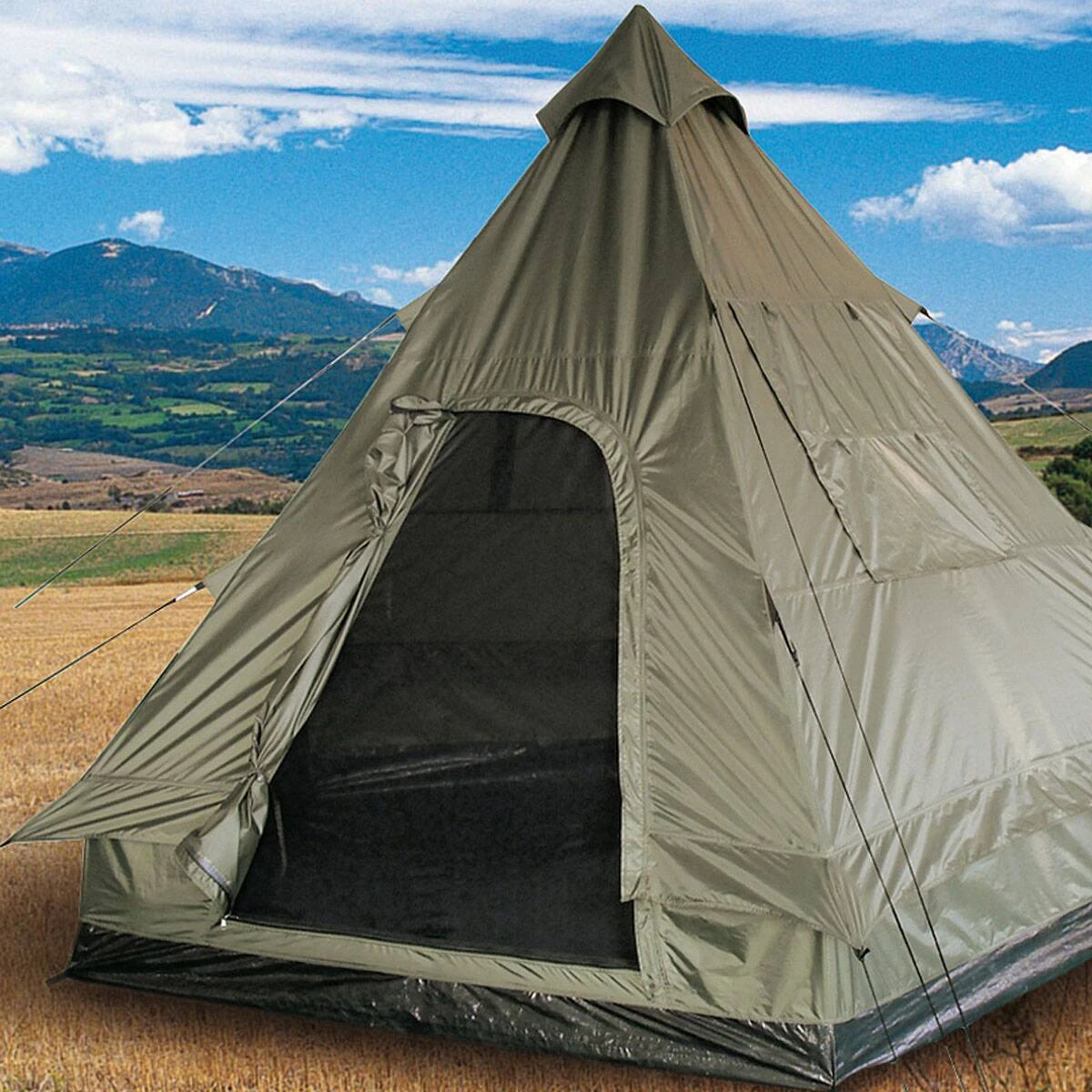 Mil-Tec Pyramidenzelt Tipi 4 Mil-Tec Pyramidenzelt Tipi – Bild 2