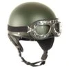 Mil-Tec Retro Helm Halbschale Oliv 1 Mil-Tec Retro Helm Halbschale Oliv -Outdoorfan Geschaft retro helm halbschale oliv 1