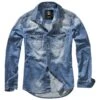 Brandit Riley Denim Hemd Blau
