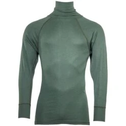 Rollkragen-Unterhemd Tactical Heat Grün
