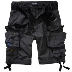 Brandit Savage Ripstop Shorts Schwarz