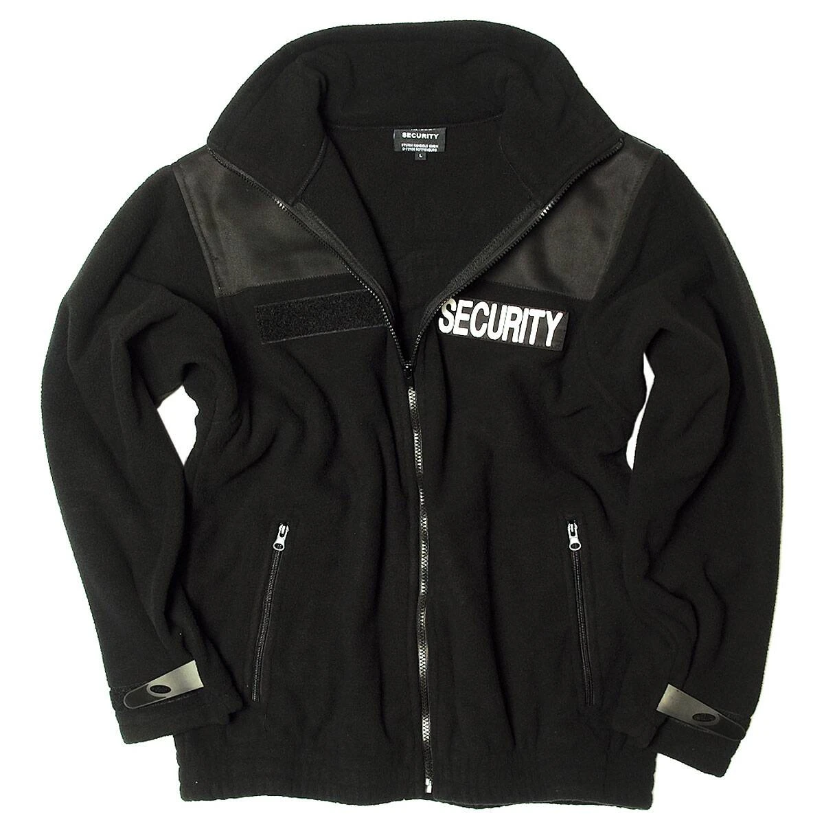 Mil-Tec SECURITY Fleecejacke Schwarz 3 Mil-Tec SECURITY Fleecejacke Schwarz