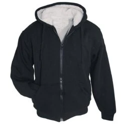 Sherpa Jacke ARCTIC Schwarz 6 Sherpa Jacke ARCTIC Schwarz -Outdoorfan Geschaft sherpa jacke arctic schwarz2 1