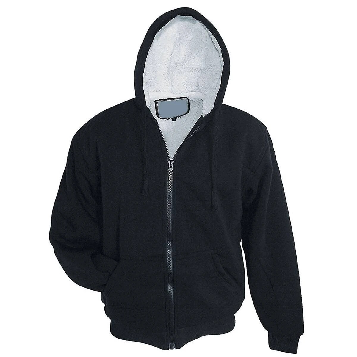 Sherpa Jacke ARCTIC Schwarz 5 Sherpa Jacke ARCTIC Schwarz – Bild 3