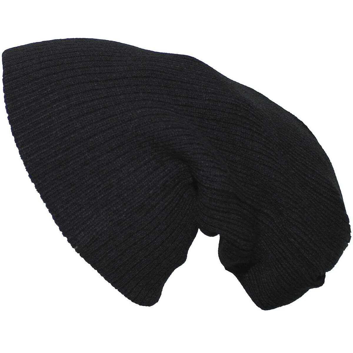 Slouch Beanie Strickmütze Schwarz 3 Slouch Beanie Strickmütze Schwarz