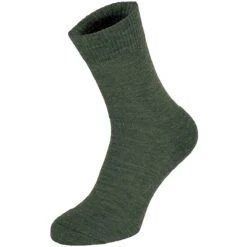 Socken Merino Oliv