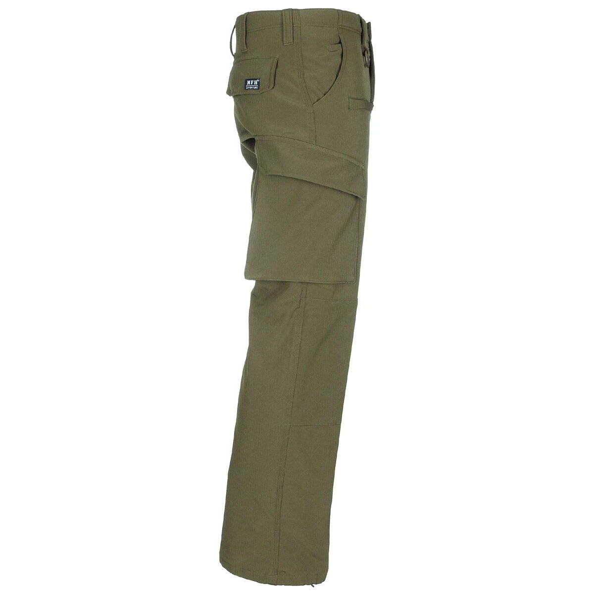 Softshell Hose Allround Oliv 5 Softshell Hose Allround Oliv – Bild 3