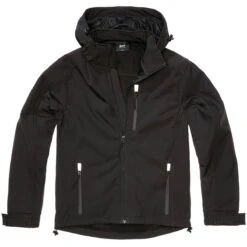 Brandit Softshell Jacke Hurricane Schwarz
