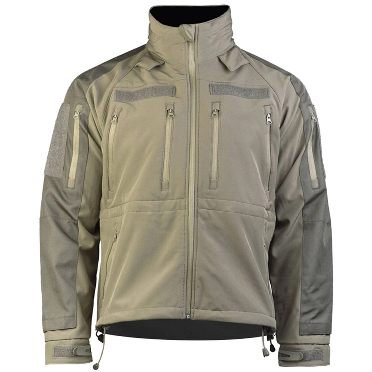 Softshell Jacke MIL-TEC Plus Oliv 4 Softshell Jacke MIL-TEC Plus Oliv – Bild 2