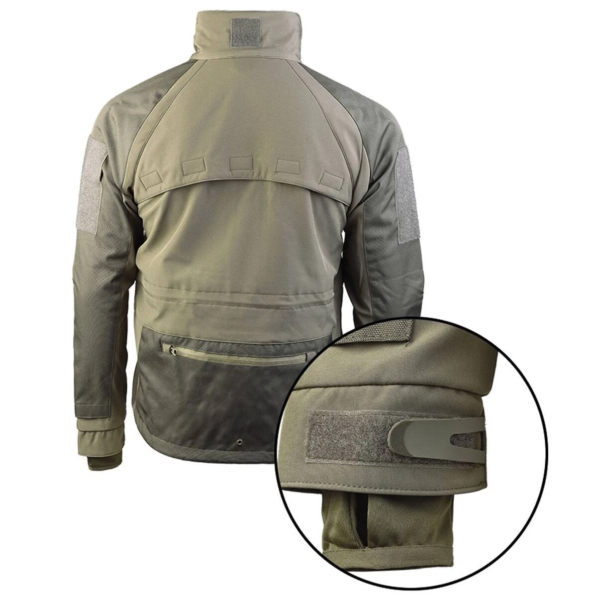 Softshell Jacke MIL-TEC Plus Oliv 5 Softshell Jacke MIL-TEC Plus Oliv – Bild 3