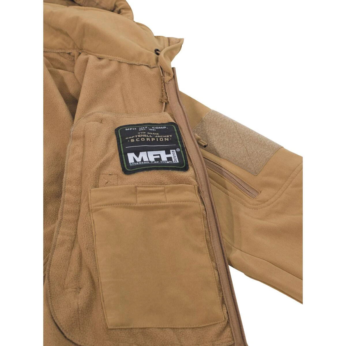 Softshell Jacke Scorpion Coyote 7 Softshell Jacke Scorpion Coyote – Bild 5