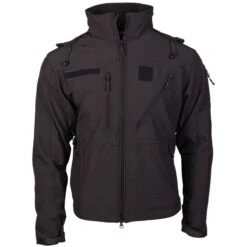 Mil-Tec Softshell Jacke SCU 14 Schwarz