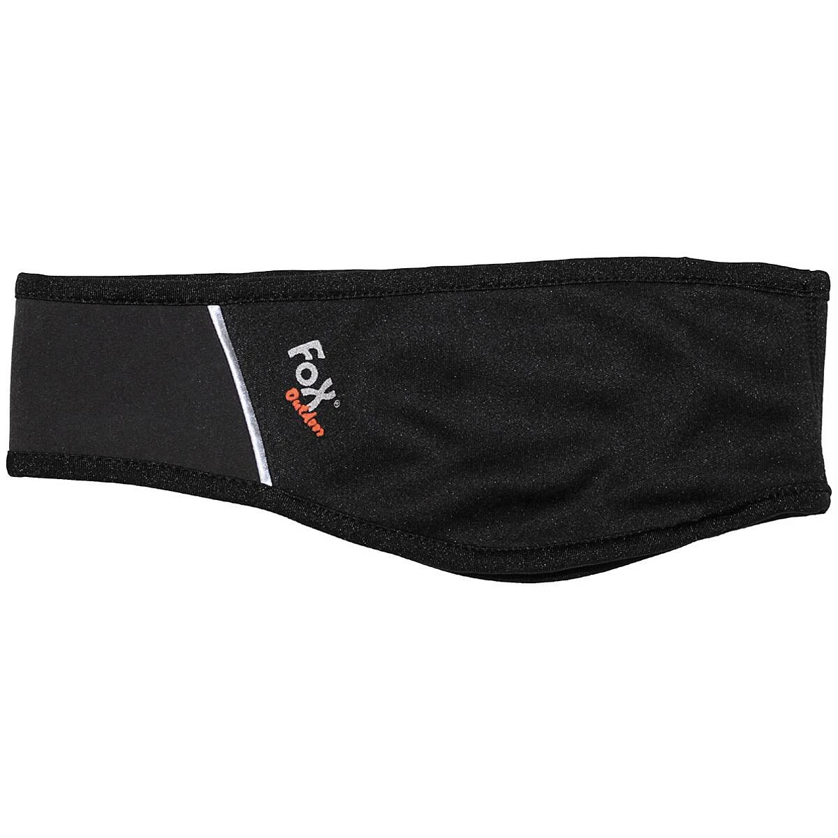 Softshell Stirnband Schwarz 3 Softshell Stirnband Schwarz