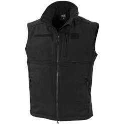 Softshell Weste Allround Schwarz