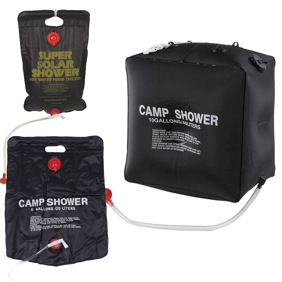 Solar Dusche Versch. Größen 3 Solar Dusche Versch. Größen