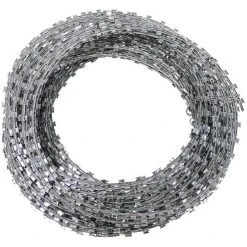 Stacheldraht (Natodraht), Metall Verzinkt