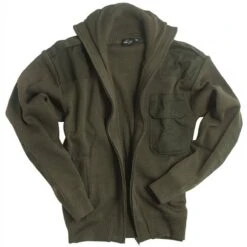 Strickjacke MIL-TEC Oliv