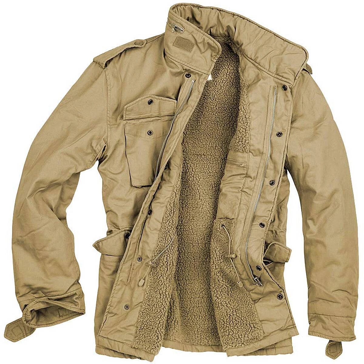 Surplus M65 Paratrooper Winterjacke Beige 4 Surplus M65 Paratrooper Winterjacke Beige – Bild 2