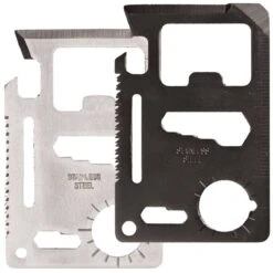 Mil-Tec Survival Tool Card Mit Hülle Versch. Farben