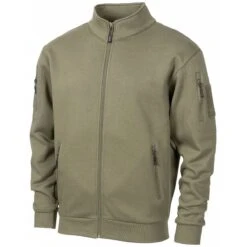 Sweatjacke Tactical Oliv